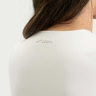 Nike Women's x SKIMS Matte Corset Short Sleeve Crop Top in Ivory
