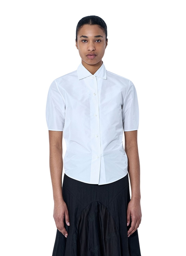 Photo: Jil Sander Short Sleeve Cotton Poplin Shirt
