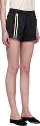 Kijun Black Line Satin Shorts
