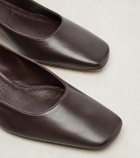 Calvin Klein Collection Anna leather pumps