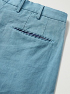 Incotex - Venezia 1951 Slim-Fit Linen Trousers - Blue