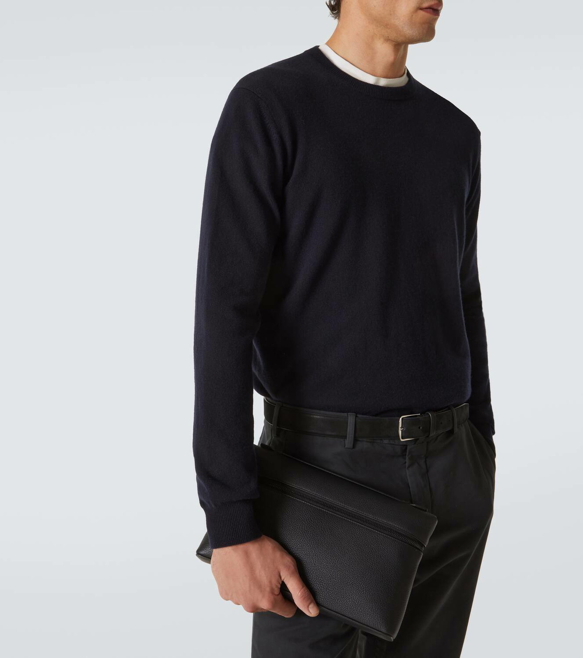 Loro Piana Extra leather pouch