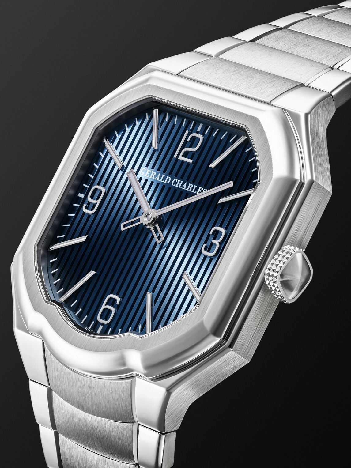 Gerald Charles - Masterlink 2H Automatic Stainless Steel Watch, Ref. ML1.0-A-01