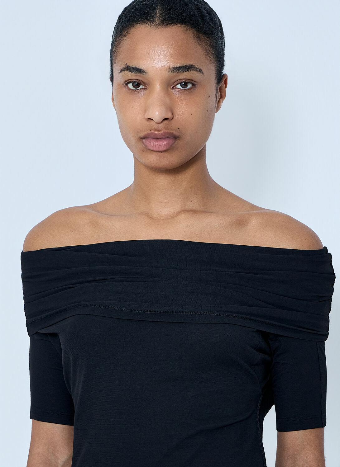 Lemaire Short Sleeve Twisted Top