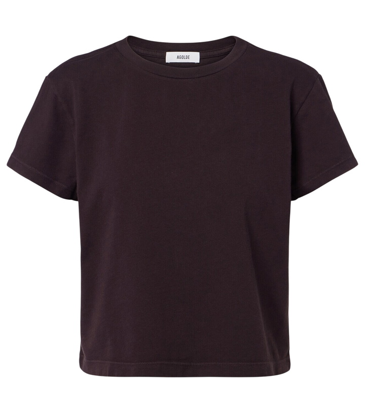 Photo: Agolde Adine cotton jersey T-shirt