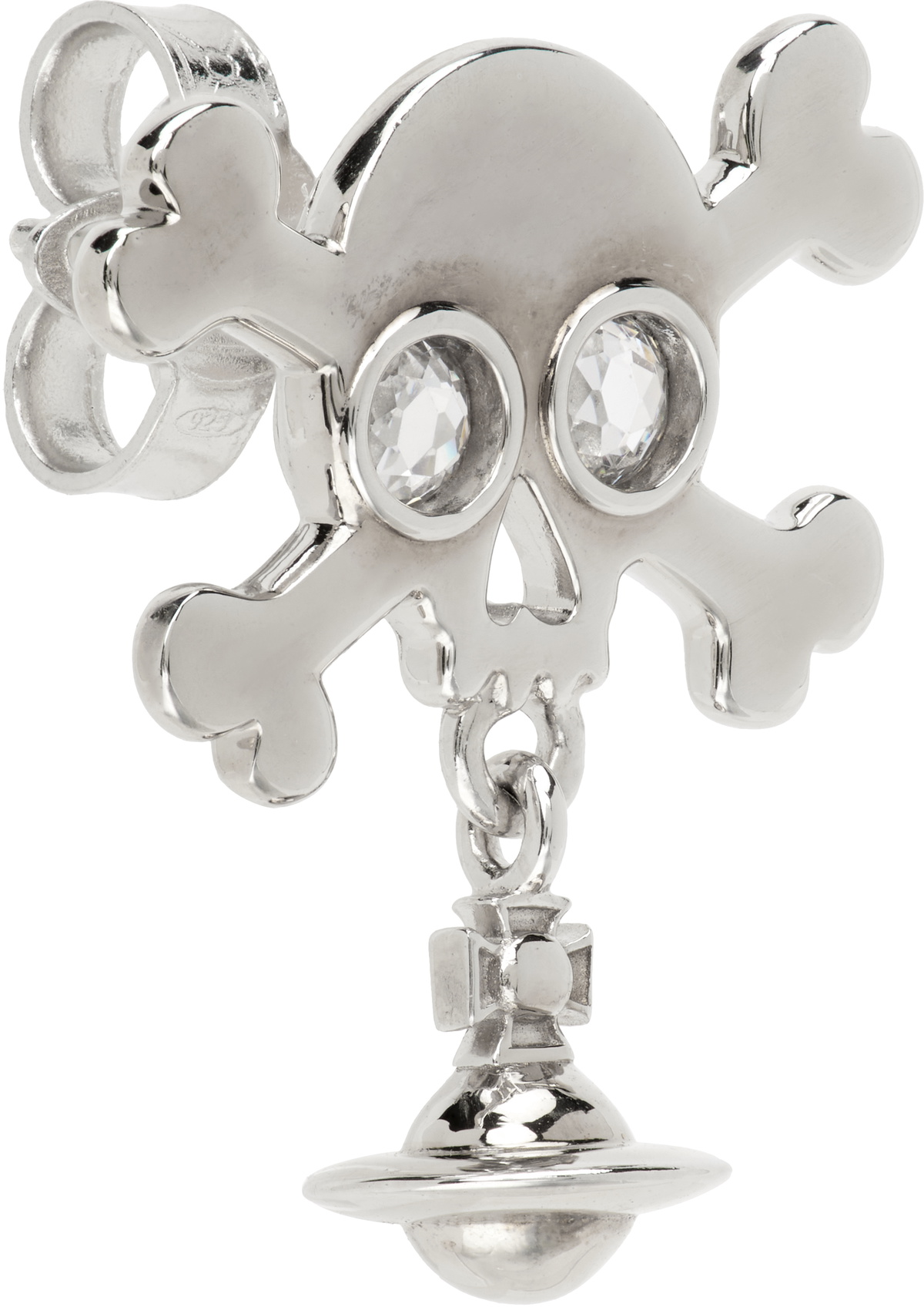 Vivienne Westwood 90s頃 Sサイズ スカルプリント Vivienne Westwood Blue Skull Earrings | Grailed