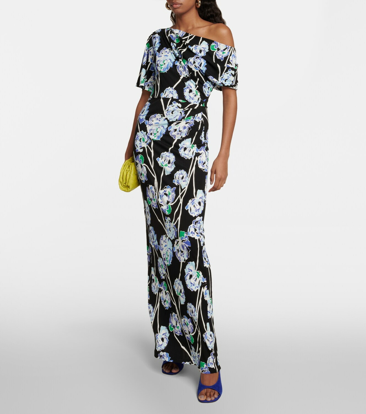 DIANE von FURSTENBERG WITTROCK マキシドレス Diane von Furstenberg - Wittrock floral jersey maxi dress
