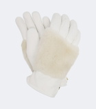 Bogner Leather ski gloves