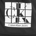 Calvin Klein Men's Urban Multi Graphic Hoody in Black