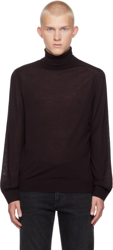Photo: Paul Smith Purple Roll Neck Turtleneck