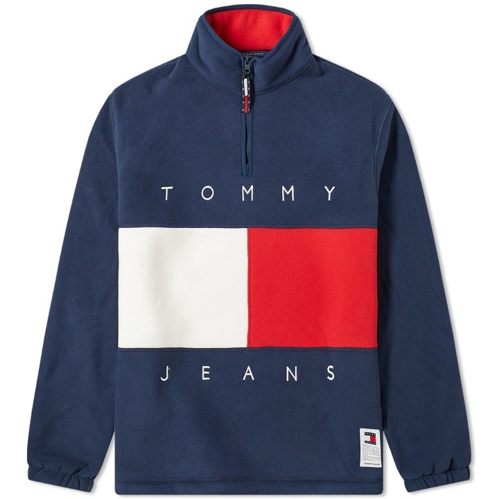 Photo: Tommy Jeans Flag Polar Fleece Jacket