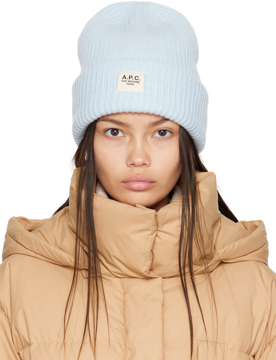 A.P.C. Blue James Beanie