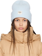 A.P.C. Blue James Beanie