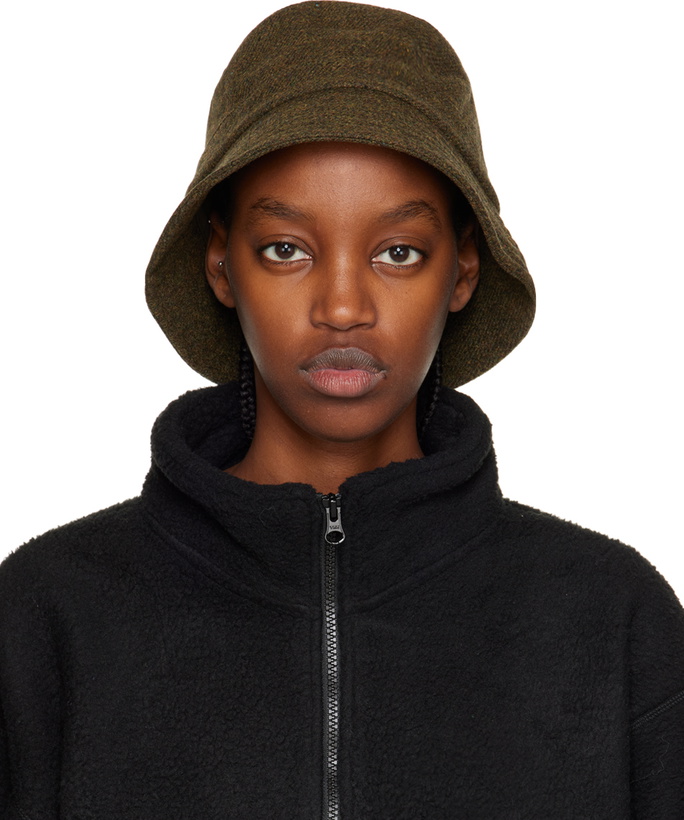 Photo: YMC Khaki Wool Bucket Hat