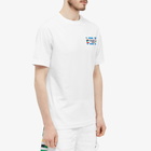 Missoni Men's Sport Small Logo T-Shirt in White/Multicolour Heritage