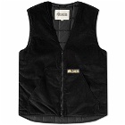 Piilgrim Men's Radiate Quilted Zip Vest in Black
