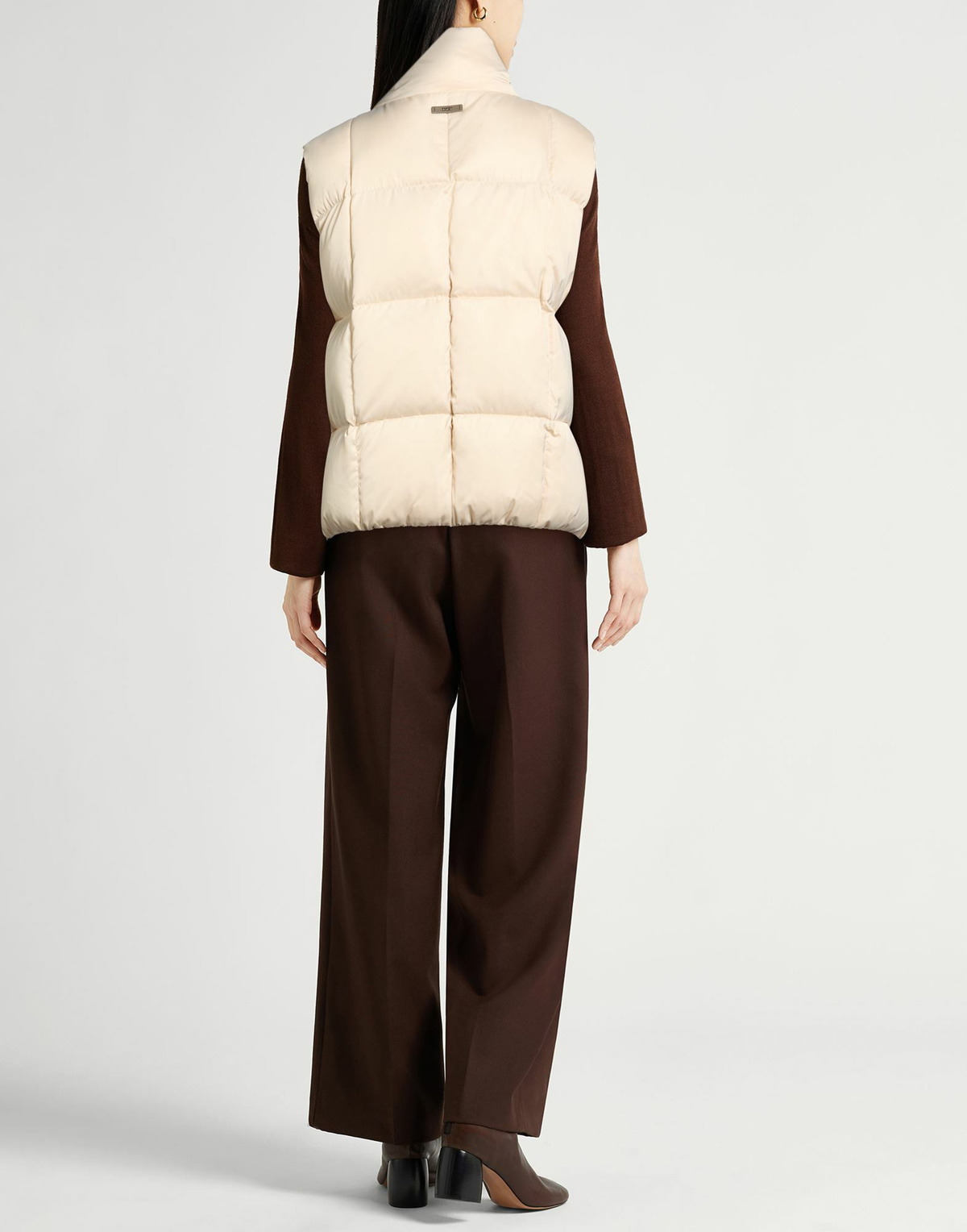 Peserico Womens Vest Ivory
