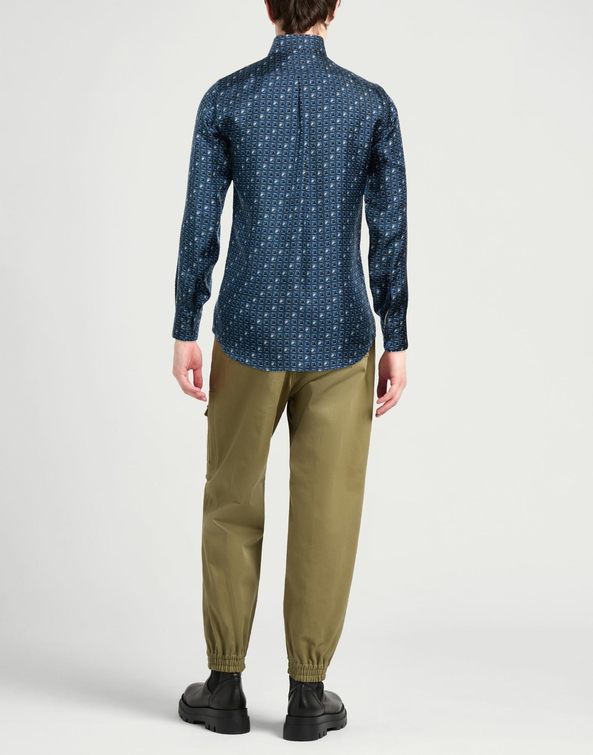 Dolce & gabbana Martini Mens Shirt in Blue
