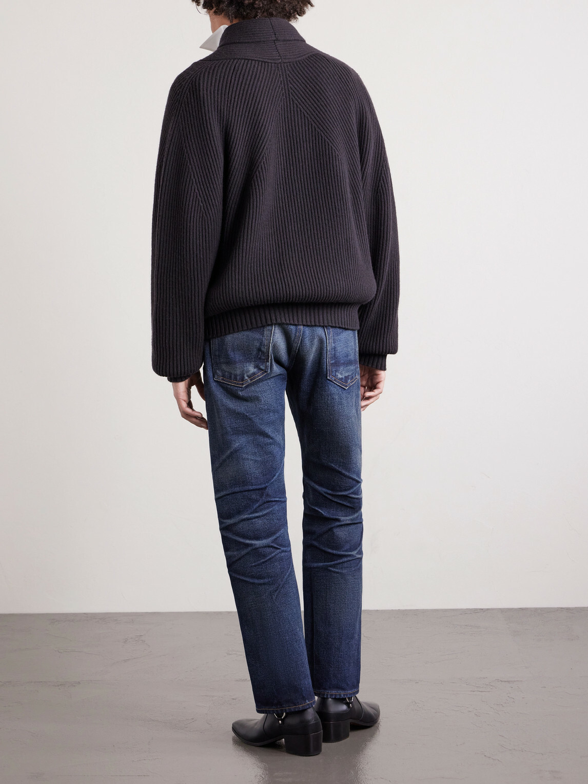 TOM FORD - Straight-Leg Selvedge Jeans - Blue