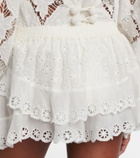 Isabel Marant Neis cotton and silk shorts