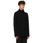 Ann Demeulemeester Black Knitted Turtleneck