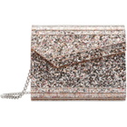 Jimmy Choo Pink & Silver Candy Clutch