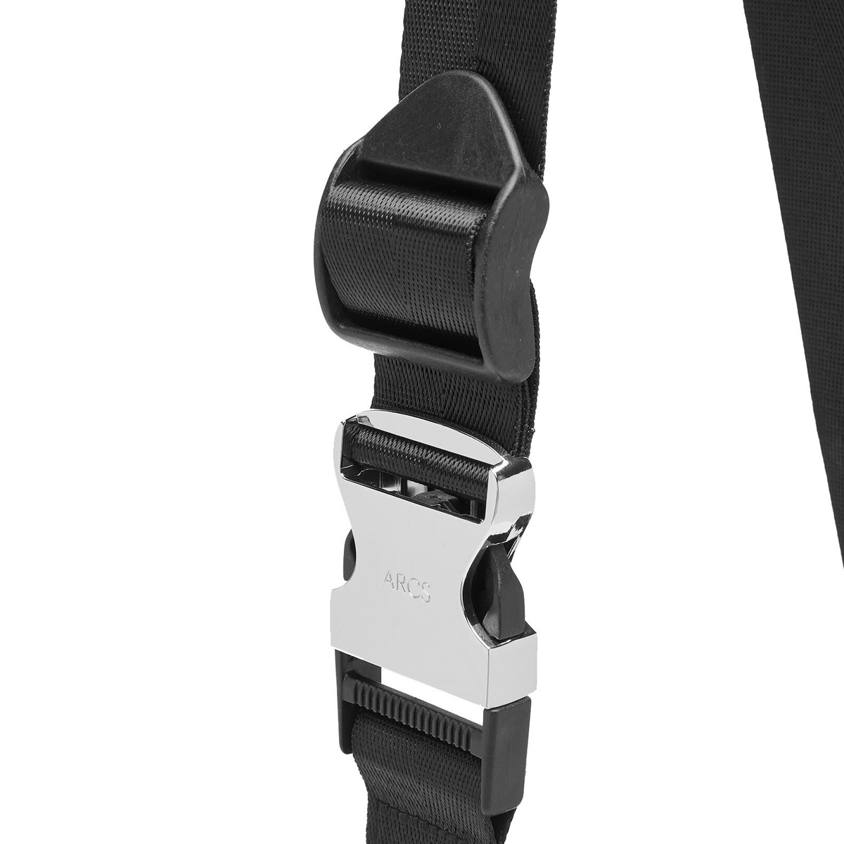 ARCS LAZY Cross Body Bag in Black