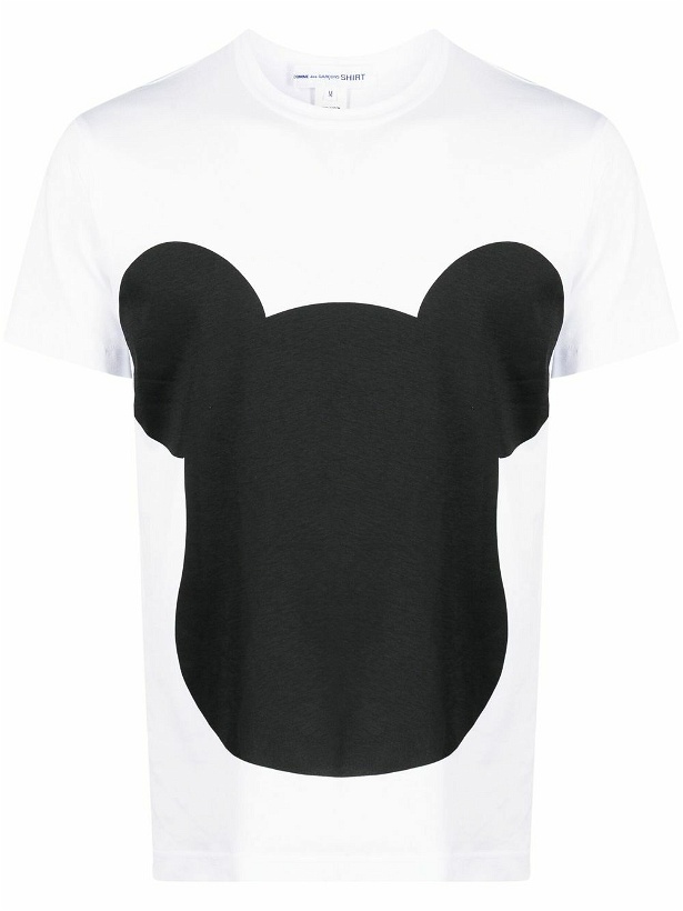 Photo: COMME DES GARÇONS SHIRT - Disney Print Cotton T-shirt