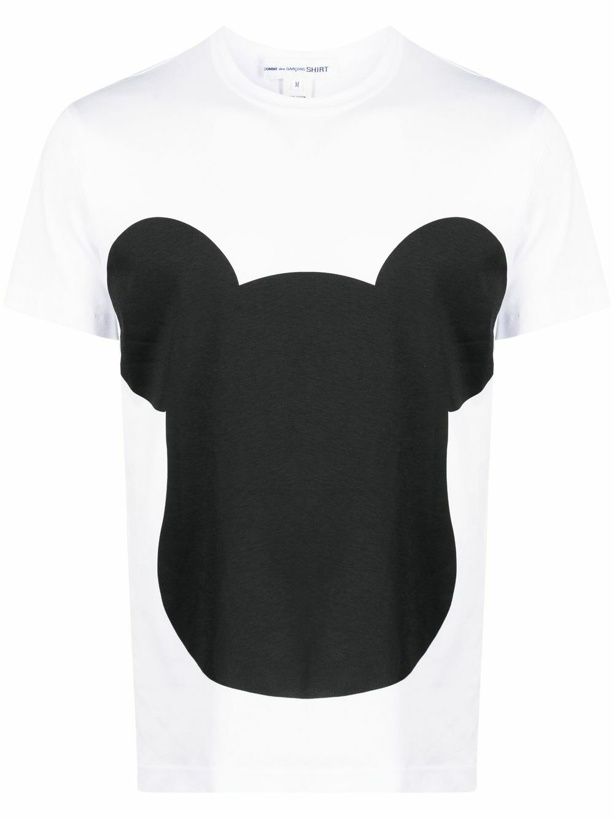 Photo: COMME DES GARÇONS SHIRT - Disney Print Cotton T-shirt