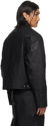 Entire Studios Black Zip-Up Jacket