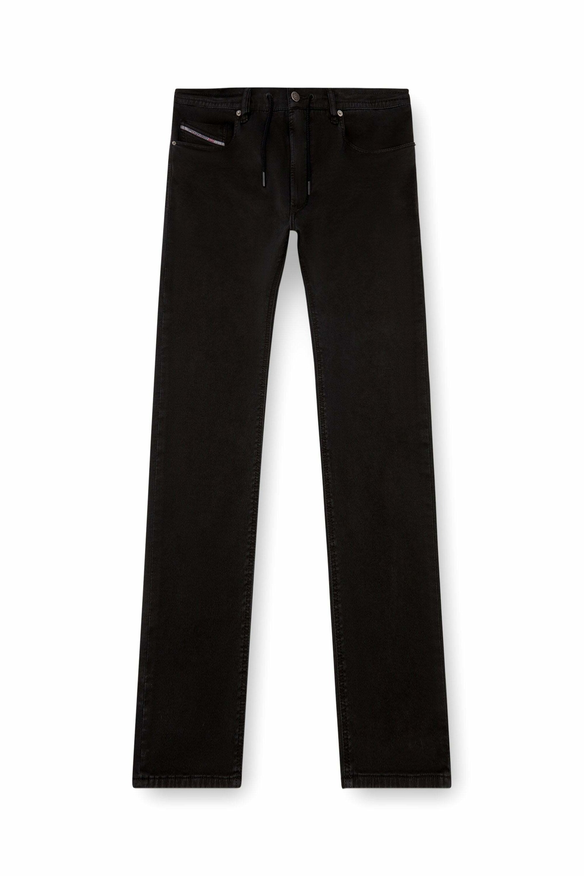 Diesel Regular Regular Waist 2032 D-Krooley Joggjeans, Black/Dark grey, Zip fly