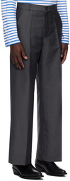 Our Legacy Gray Tuxedo Trousers