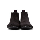 Paul Smith Black Suede Marlowe Chelsea Boots