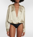 Christopher Esber Silk bodysuit