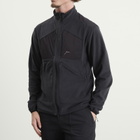 CAYL Men's Micro Fleece Jacket in Black
