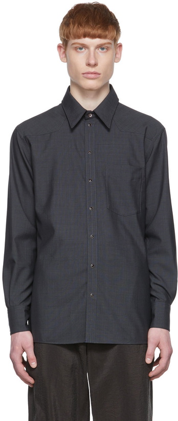 Photo: Lemaire Grey Western Shirt