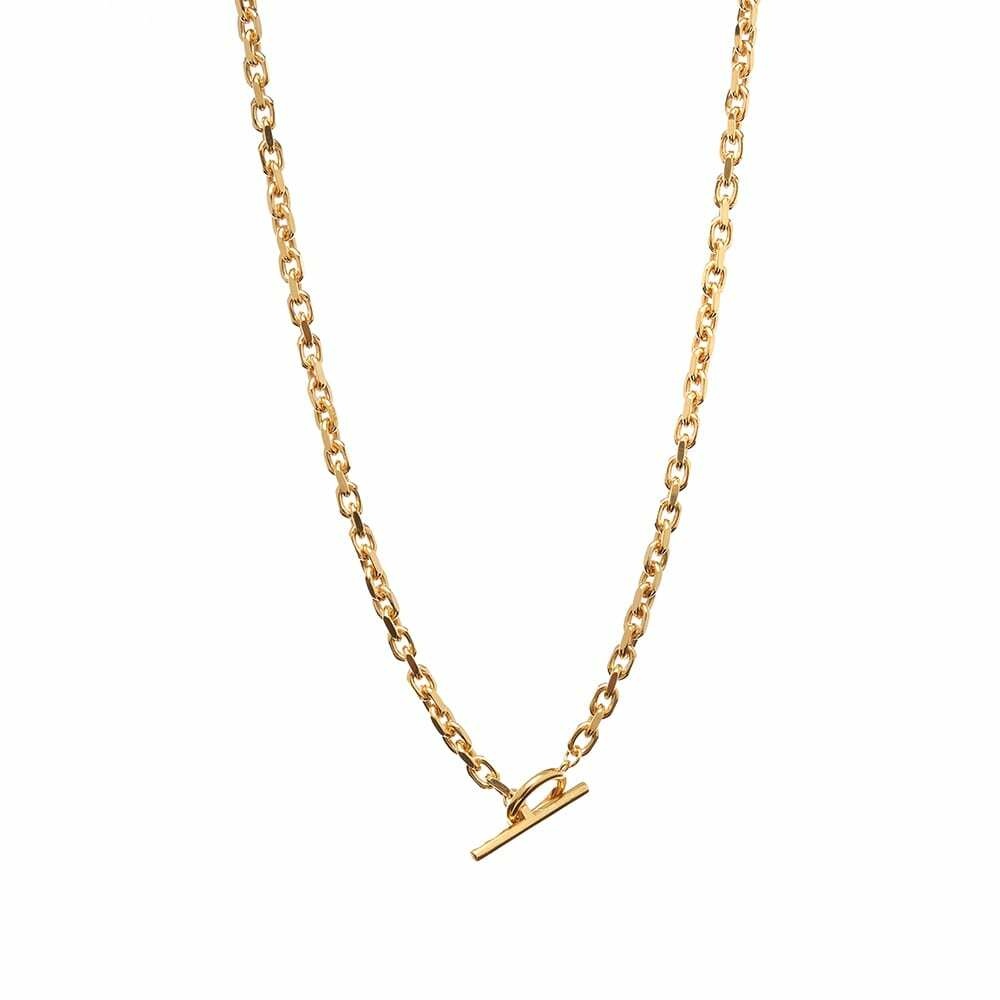 Photo: All Blues Men's Anchor Necklace in Gold