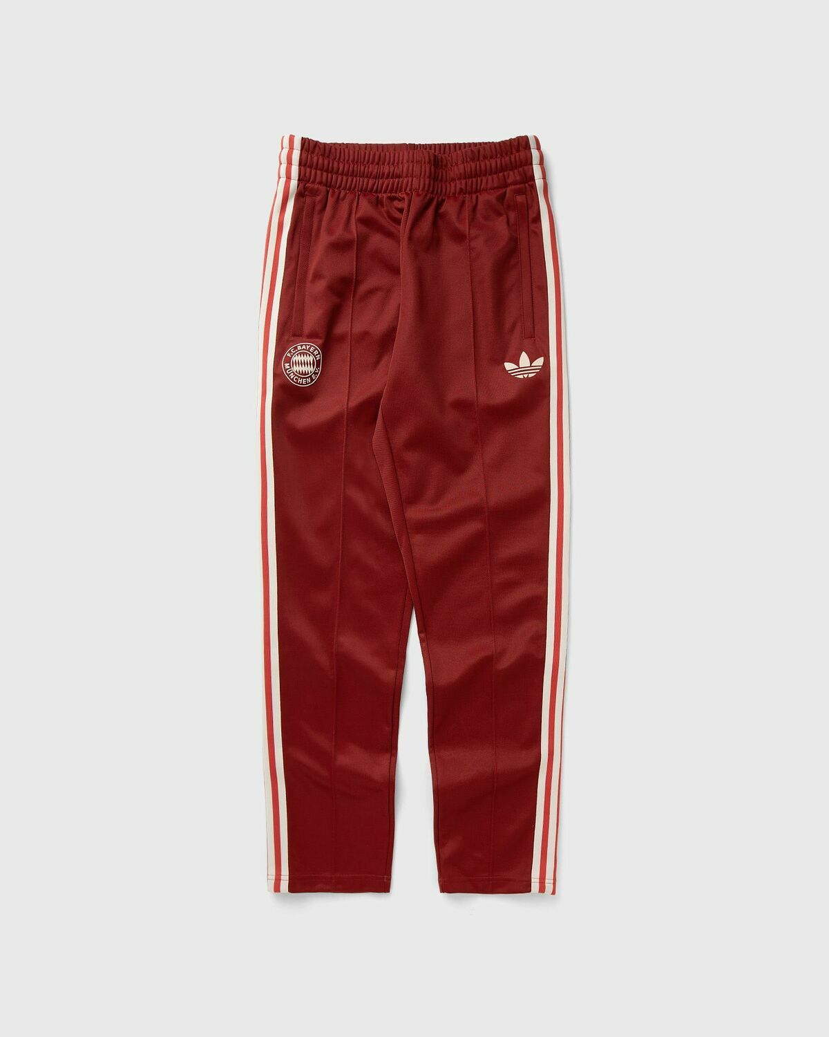 adidas fc bayern ubp track pants L バイエルン Adidas Fc Bayern Originals Beckenbauer Track Pant Red Track Pants