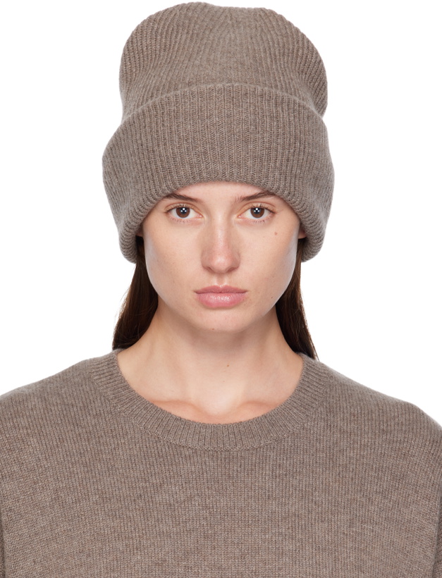 Photo: LISA YANG Taupe 'The Stockholm' Beanie
