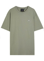 Canada Goose Gladstone Logo Cotton T-shirt Khaki