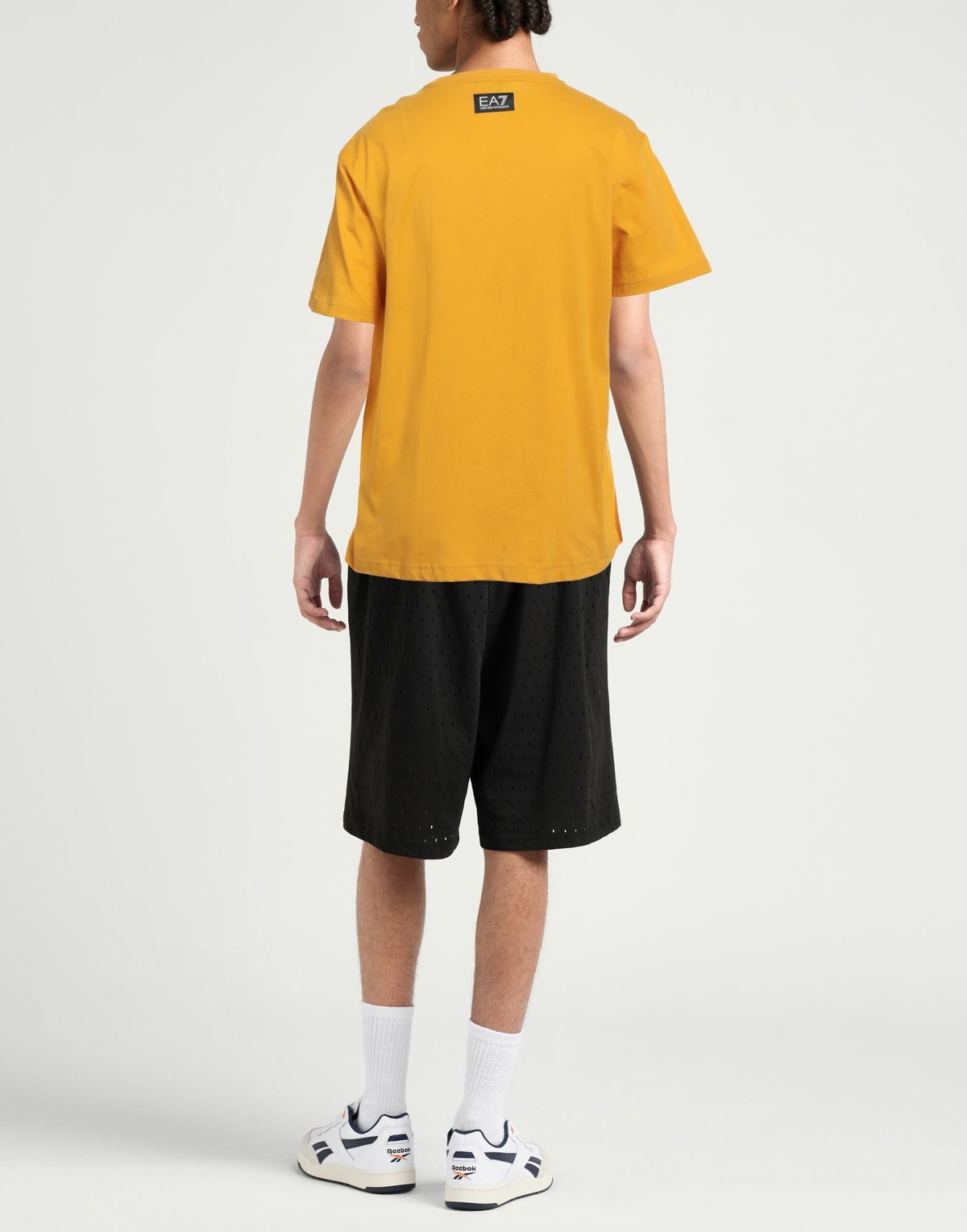 Ea7 Mens T-shirt Marigold