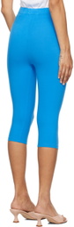 Gil Rodriguez Blue Capri Leggings