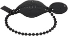 Julius Black Tag Bracelet