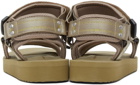 John Elliott Khaki Suicoke Edition Kipa-Cab Sandals