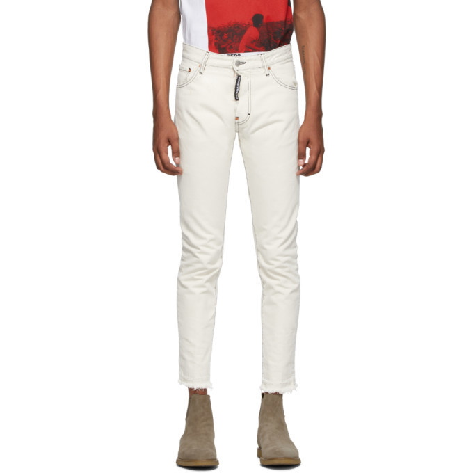 Photo: Dsquared2 Off-White Sexy Mercury Jeans