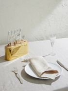 Christofle - Concorde Vartiations Gold-Tone Stainless Steel Cutlery Case