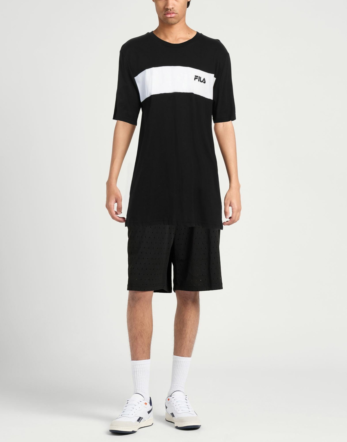 Fila Mens T-shirt in Black