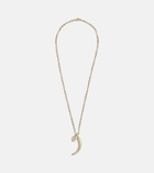 FoundRae Protection & La Loba Claw 18kt gold pendant necklace