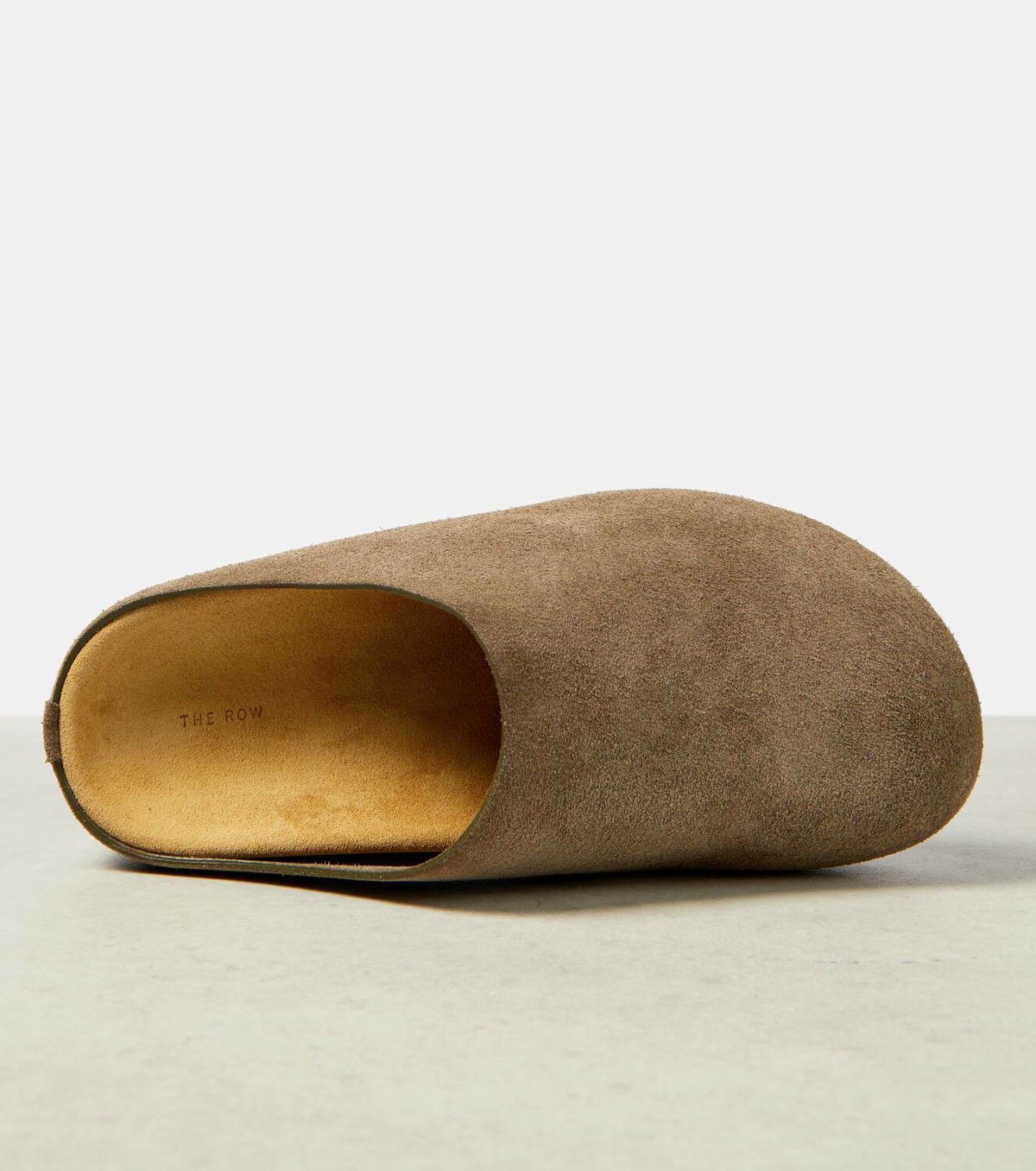 The Row Hugo suede mules The Row