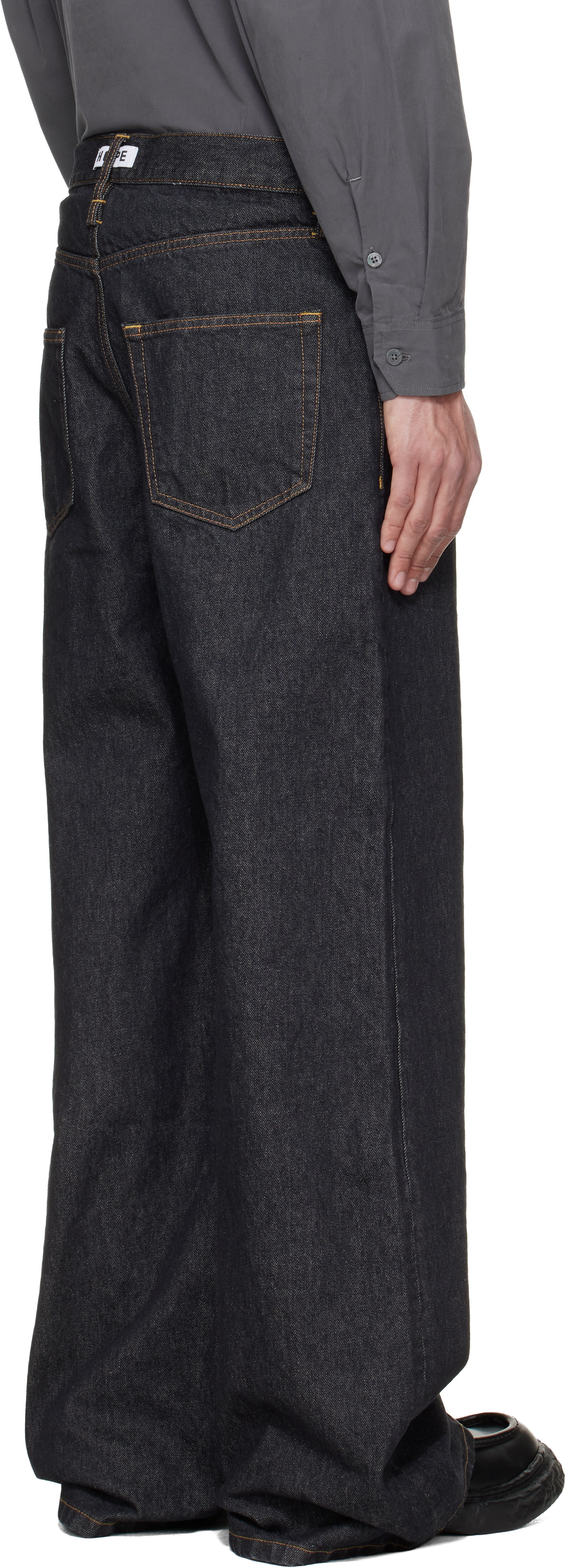 HOPE Black Skid Jeans